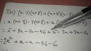 ||Ex 5b|| ||New Syllabus Mathematics 2|| ||Simplify/Expanding|| @Maths-With-Milan