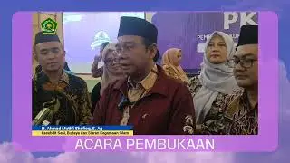 BUKA ACARA PKPAI TAHAP II DI PROVINSI LAMPUNG, BERIKUT PESAN KASUBDIT SENI DAN BUDAYA KEMENAG RI
