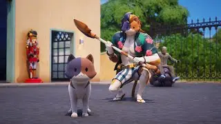 Meowscles and Kit | Fortnite CH7S1 Showcase Gameplay