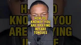 How to know if you are praying in fake tongues #shorts #prophetic #motivation #inspiration