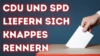 CDU und SPD liefern sich in NRW knappes Rennern