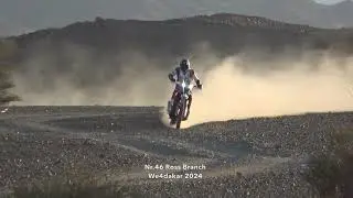 Nr.46 Ross Branch, Dakar Rally 2nd place, Hero Motorsports Team Rally, Hero 450 Rally, We4dakar 2024