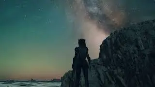 Corel Region at night - FINAL FANTASY VII REBIRTH