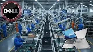 Dell Laptop Manufacturing Process 💻 Inside The High Tech Factory – Mass Production Line