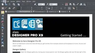 Document Handling in Xara Designer Titles