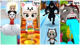 Talking Tom Gold Rush Funny Fails