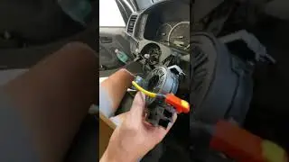 TOYOTA HIACE CLOCK SPRING REPLACEMENT STEP BY STEP #hiace #van