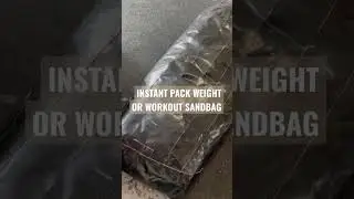 DIY TRAINING SANDBAG UNDER $30 #shorts