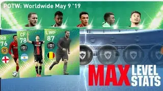 Max Stats Of Player of the Week: May 9'19 | PES 2019
