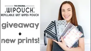 New WIPOUCH Prints + GIVEAWAY! BEST Baby Wipes Case Review - Hearts | Ice Cream | Arrows