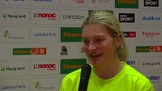 Pozápasové ohlasy Levhartice Chomutov vs. ZVVZ USK Praha 42:109
