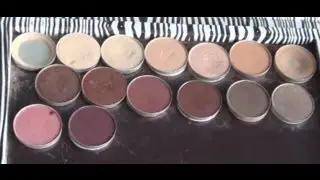 My MAC Eye Shadow Palette