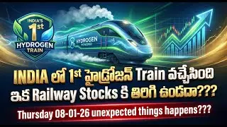 INDIA లో 1st  హైడ్రోజన్ Train వచ్చేసింది ఇక Railway Stocks  కి తిరిగి ఉండదు???
