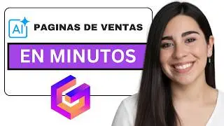 como CREAR UNA PAGINA DE VENTAS con GAMMA Y LA IA en MINUTOS