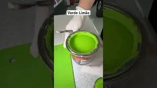Verde Lim&atilde;o. RT Tintas a Sua Cor A Gente Tem. Entregamos em todo Brasil. #tintas #verde