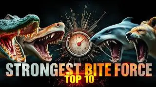 Nature&rsquo;s Real Machines: Top 10 Animals With the Strongest Bite Force🔥