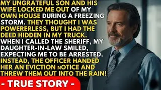 Thrown Out Of My Own House By My Son's Wife &mdash; 2 Hours Later, The Police Arrived...