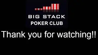 Big Stack Live Stream 1/16/2026