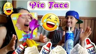 RETO DEL PASTELAZO PIE FACE SHOWDOWN CHALLENGE /JUEGOSCHISTOSOS EN PAREJA
