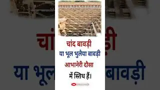 चांद बावड़ी / भूल भूलेया बावड़ी #rajasthan #rajsthangk #shorts #viral #shortvideo #studyzones2
