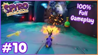 🐉🔥 Spyro Reignited Trilogy (PC) | 100% Full Gameplay Walkthrough ✨| Spyro 2 Ripto's Rage | Part 10