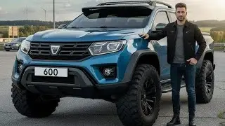 NOUVELLE Dacia 600 Pickup 2026 : le meilleur pickup à moins de 20 000 € ?! 