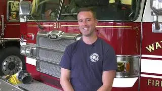 First Day on the Job as Waterloo Fire Rescue