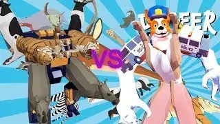 Deeeer Simulator BOSS FIGHT *Metal Deer VS Doggo* (Part-3)