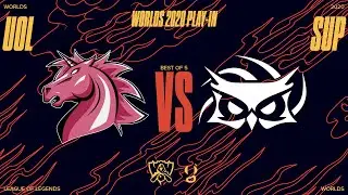 Worlds 2020 - UOL vs SUP - Play In - Day 6 - BO5