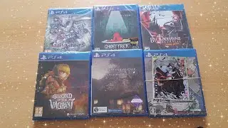 Unboxing ~ Bloodrayne / Gal Guardians / Ghost Trick / Shijima Story etc. ~ Sony PlayStation 4 German
