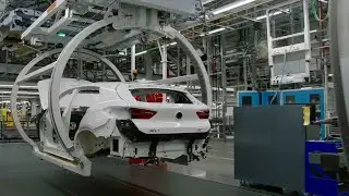 BMW X2 car factory -  SUV production line