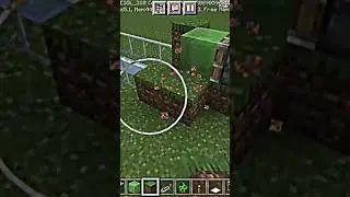 Minecraft viral TikTok Hack!! Automatic slide...#minecraft #viral #shorts