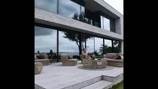 Basket weave outdoor furniture