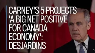 Carney's 5 projects 'a big net positive for Canada economy': Desjardins
