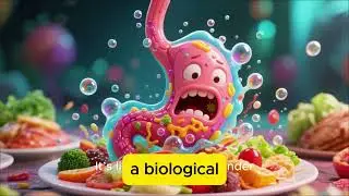 What Happens When a Girl Eats Pizza? | Transparent Body Digestion Explained (Educational 3D)