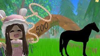 500 lasso challenge! {what did I catch?!} |wild horse islands|