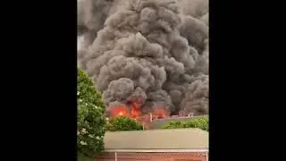 Massive Chemical plant fire in Omaha NE!!