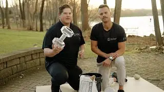 Rock Weights DIY Concrete Dumbbells