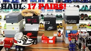 Crazy Holiday Sneaker Haul: 17 Pairs! December 2021