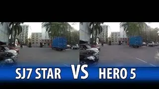 SJ7 Star vs  Gopro Hero 5 | Video Comparison | WHO WINS?