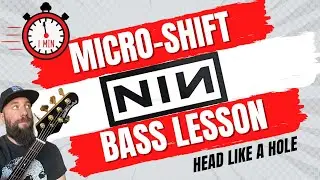 Микрошифт на бас-гитаре с использованием NIN Head как дыры