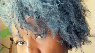 Wash and Go on Gray Hair