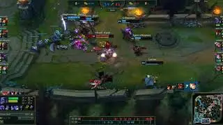League of legends - 1 v 5 penta kill on Shen top