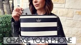 Kate Spade Charging Purse from Everpurse: Charge Your Phone The Stylish Way