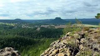 Der Kleinhennersdorfer Stein / Lichterh&ouml;hle und 4 selten besuchte Aussichten / S&auml;chsische Schweiz