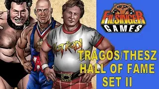 GEORGE TRAGOS LOU THESZ HALL OF FAME SET II | FILSINGER GAMES | KURT ANGLE RODDY PIPER BOB BACKLUND