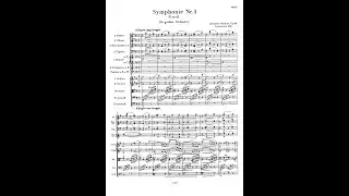 Brahms Symphony No. 4 (Score)