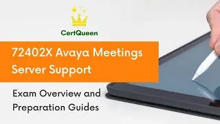 72402X Avaya Meetings Server Support Exam Overview and Preparation Guides