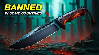 Top 10 Most Dangerous & Deadly Knives in the World! Tops Knives & Cold Steel!