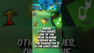 CRASH TEAM RACING's Voice Acting Mishap! 🏎️🐧#ps1 #playstation #ctr